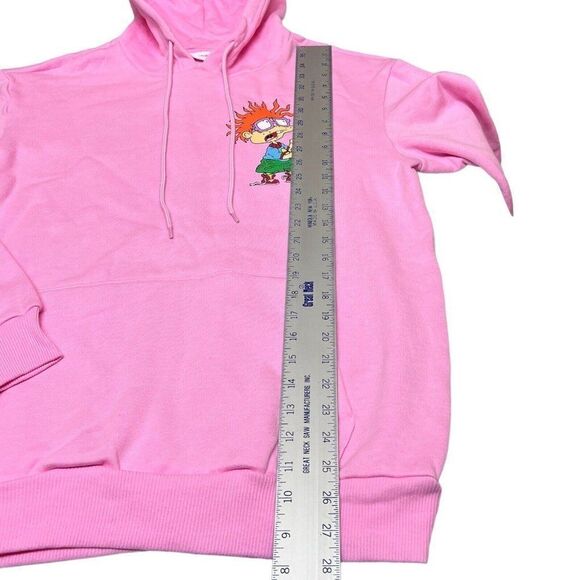 NEW Rugrats Adult 90’s Hoodie Retro Nickelodeon‎ Colorful Tommy Chuckie Cartoon - Picture 3 of 8